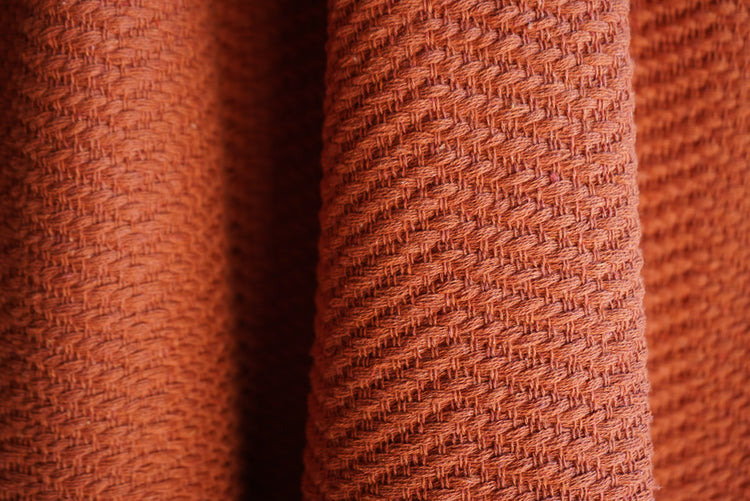 Manta de sofa Mary terra cota