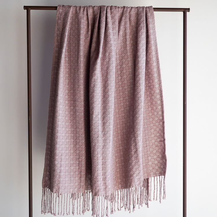 Manta de sofa Anne rose