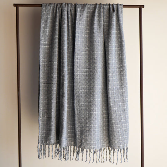 Manta de sofa Anne cinza