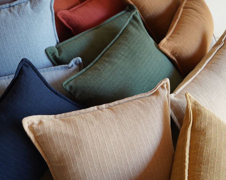 Capa de almofada lisa