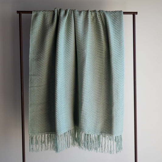 Manta de sofa Mary Menta