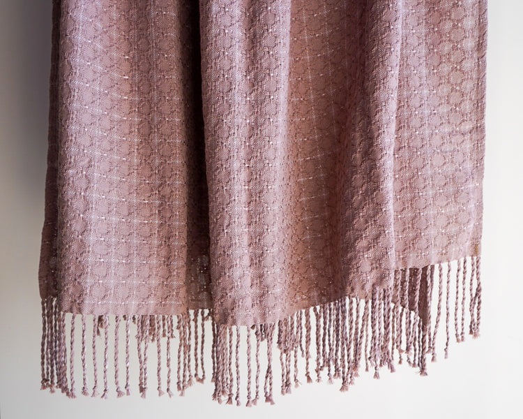 Manta de sofa Anne rose