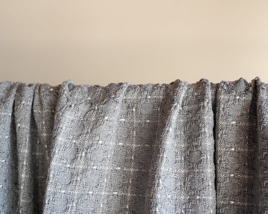 Manta de sofa Anne cinza