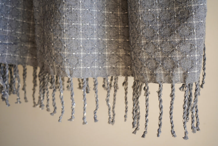 Manta de sofa Anne cinza